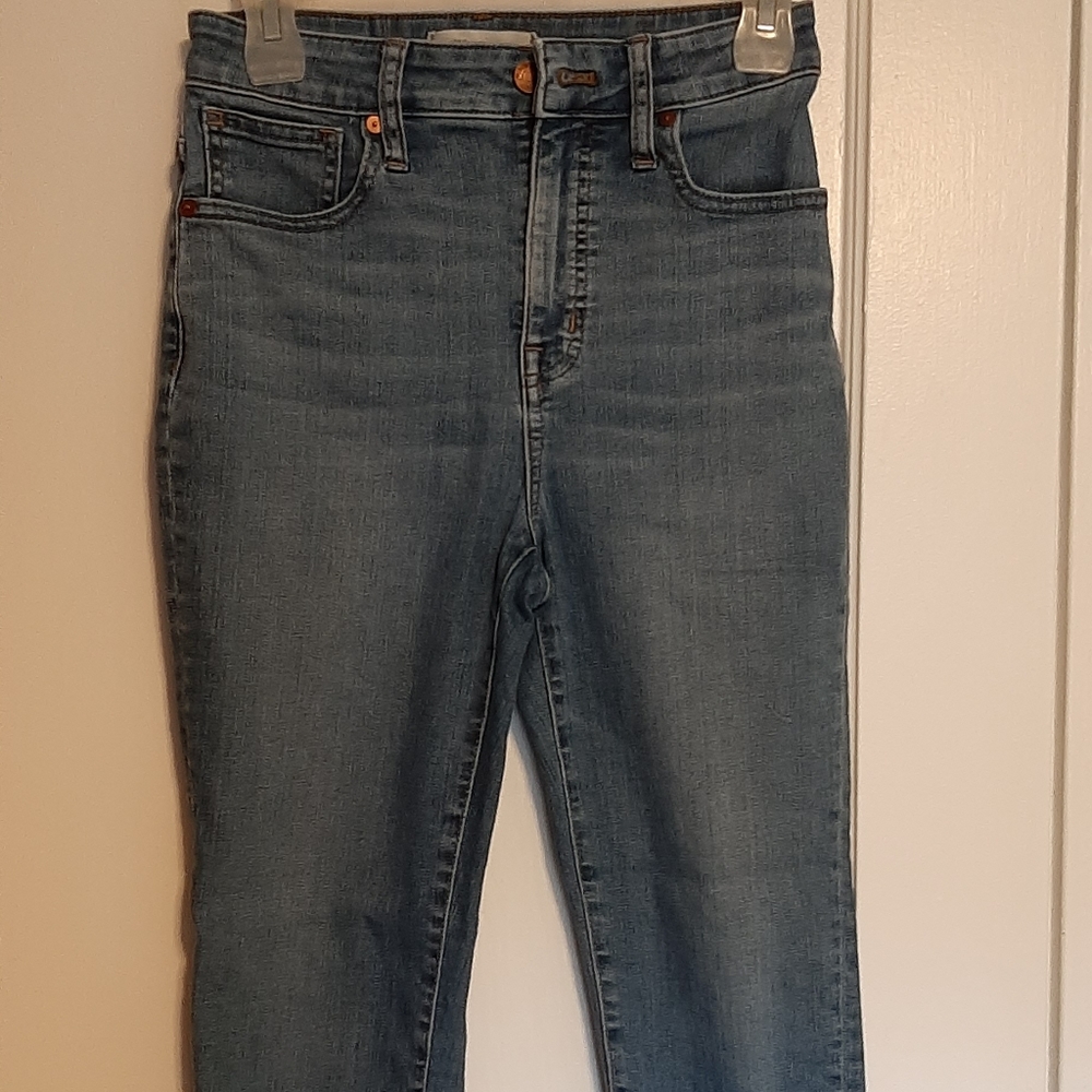 Madewell Curvy High Rise Ankle Jeans size 26